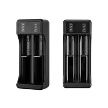 Load image into Gallery viewer, 2 Slots Dual 18650 Lithium Battery Charger for 18650 14650 Charging 4.2 / 3.7 V Rechargeable Battery Charger
