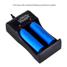 Load image into Gallery viewer, 2 Slots Dual 18650 Lithium Battery Charger for 18650 14650 Charging 4.2 / 3.7 V Rechargeable Battery Charger
