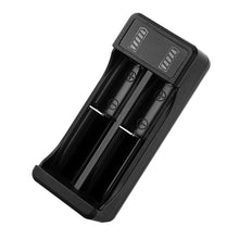 Load image into Gallery viewer, 2 Slots Dual 18650 Lithium Battery Charger for 18650 14650 Charging 4.2 / 3.7 V Rechargeable Battery Charger
