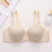 Load image into Gallery viewer, Large Size Bras Push Up Bra For Women Thin Mold Cup Underwear Deep V Brassiere Seamless Bralette Sexy Female Plus Size Lingerie Comfy Tops
