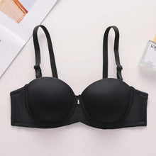Load image into Gallery viewer, Large Size Bras Push Up Bra For Women Thin Mold Cup Underwear Deep V Brassiere Seamless Bralette Sexy Female Plus Size Lingerie Comfy Tops
