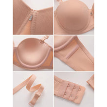 Load image into Gallery viewer, Large Size Bras Push Up Bra For Women Thin Mold Cup Underwear Deep V Brassiere Seamless Bralette Sexy Female Plus Size Lingerie Comfy Tops
