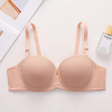Load image into Gallery viewer, Large Size Bras Push Up Bra For Women Thin Mold Cup Underwear Deep V Brassiere Seamless Bralette Sexy Female Plus Size Lingerie Comfy Tops
