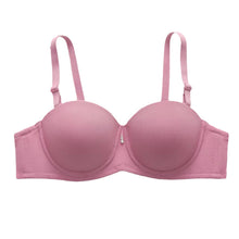 Load image into Gallery viewer, Large Size Bras Push Up Bra For Women Thin Mold Cup Underwear Deep V Brassiere Seamless Bralette Sexy Female Plus Size Lingerie Comfy Tops
