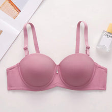 Load image into Gallery viewer, Large Size Bras Push Up Bra For Women Thin Mold Cup Underwear Deep V Brassiere Seamless Bralette Sexy Female Plus Size Lingerie Comfy Tops

