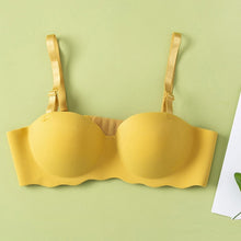 Load image into Gallery viewer, Sexy Bras For Women Seamless Wireless Bra Push Up Underwear Female Solid Color Lingerie One-pieces Gather Removable Shoulder Straps Brassiere
