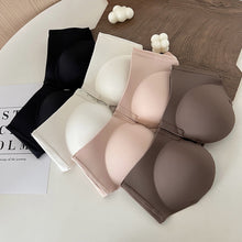 Load image into Gallery viewer, Front Closure Bras For Women Thickening Gathered Bra Seamless Wireless Soft Brassiere Push Up Strapless Underwear Female Sexy Invisible Lingerie Intimate

