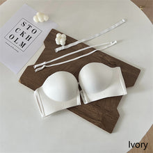 Load image into Gallery viewer, Front Closure Bras For Women Thickening Gathered Bra Seamless Wireless Soft Brassiere Push Up Strapless Underwear Female Sexy Invisible Lingerie Intimate
