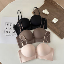 Load image into Gallery viewer, Front Closure Bras For Women Thickening Gathered Bra Seamless Wireless Soft Brassiere Push Up Strapless Underwear Female Sexy Invisible Lingerie Intimate
