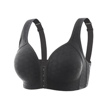 Load image into Gallery viewer, Middle-aged And Elderly Mothers' Front Button Bras Plus-size Wireless Bra Anti-sagging Gathered Underwear Soft Brassiere Intimates Female Lingerie
