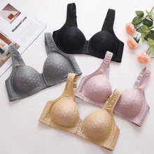 Load image into Gallery viewer, Middle-aged And Elderly Mothers' Front Button Bras Plus-size Wireless Bra Anti-sagging Gathered Underwear Soft Brassiere Intimates Female Lingerie

