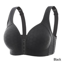 Load image into Gallery viewer, Middle-aged And Elderly Mothers' Front Button Bras Plus-size Wireless Bra Anti-sagging Gathered Underwear Soft Brassiere Intimates Female Lingerie
