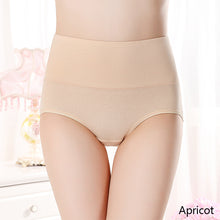Load image into Gallery viewer, Large Size Middle-aged And Elderly Mothers' Panties High Waist Fat Cotton Underwear Solid Breathable Briefs Seamless Lingerie for Female XL-2XL
