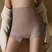 Load image into Gallery viewer, Women Seamless Panties Sexy High Waist Underwear Hollow Lace Soft Silk knickers Breathable Comfy Lingerie Underpants Tummy Control Pants

