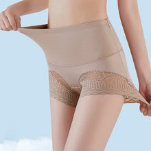 Load image into Gallery viewer, Sexy Lace Women Shapewear Panties High Waist Ice Silk Underwear Seamless Abdomen Butt Lifter Panty Thin Soft Breathable Female Brief
