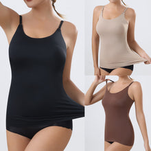 Load image into Gallery viewer, Women Tummy Control Shapewear Plus Size Body Shaping Tank Tops Smooth Invisible Slimming Underwear Seamless Waist Trainer Compression Camisole
