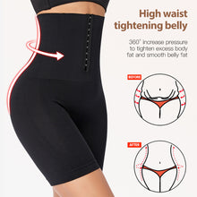 Load image into Gallery viewer, Women Firm Tummy Control Panties with High Waist Trainer Body Shaper Flat Belly Belt Butt Lifter Shapewear Female Slimming Underwear Shorts

