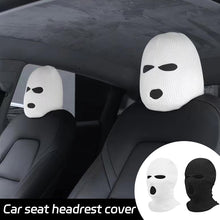 Load image into Gallery viewer, Funny Car Seat Headrest Cover with 3 Hole Full Cover Car For Halloween Christmas Decoration

