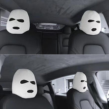 Load image into Gallery viewer, Funny Car Seat Headrest Cover with 3 Hole Full Cover Car For Halloween Christmas Decoration
