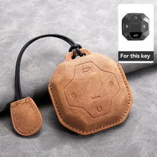 Load image into Gallery viewer, 4 Buttons Key Car Remote Control Key Case Suede Leather Protect Cover Shell Auto Accessories For Chery Jetour T2 Traveler 2023 2024
