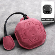 Load image into Gallery viewer, 4 Buttons Key Car Remote Control Key Case Suede Leather Protect Cover Shell Auto Accessories For Chery Jetour T2 Traveler 2023 2024
