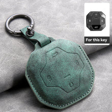 Load image into Gallery viewer, 4 Buttons Key Car Remote Control Key Case Suede Leather Protect Cover Shell Auto Accessories For Chery Jetour T2 Traveler 2023 2024
