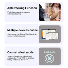 Load image into Gallery viewer, Airtag Bluetooth Anti-Loss Global GPS Locator Pet Elderly Key Tracking Artifact For Apple
