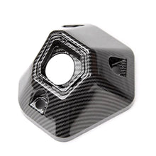 Load image into Gallery viewer, Motorcycle Muffler Tip Cover Glossy Carbon Fiber Black Exhaust Tip Garnish Accessories For Honda ADV150/160

