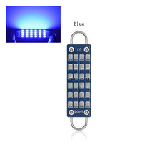 Load image into Gallery viewer, 1pc 44mm Car Light 24SMD Canbus W5W LED Bulbs 12V Interior Dome Lights Reading Lamp
