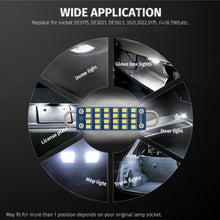 Load image into Gallery viewer, 1pc 44mm Car Light 24SMD Canbus W5W LED Bulbs 12V Interior Dome Lights Reading Lamp
