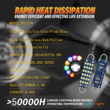 Load image into Gallery viewer, 1pc 44mm Car Light 24SMD Canbus W5W LED Bulbs 12V Interior Dome Lights Reading Lamp

