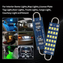 Load image into Gallery viewer, 1pc 44mm Car Light 24SMD Canbus W5W LED Bulbs 12V Interior Dome Lights Reading Lamp
