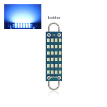 Load image into Gallery viewer, 1pc 44mm Car Light 24SMD Canbus W5W LED Bulbs 12V Interior Dome Lights Reading Lamp
