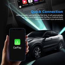 Load image into Gallery viewer, Universal 2 in 1 Wireless CarPlay Adapter Wireless Android Auto Adapter play Ai Box for Audi Mercedes Mazda Subaru Citroen Kia

