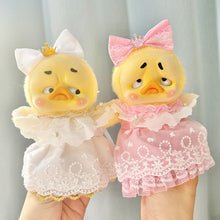 Load image into Gallery viewer, Clothes Only for Annoying Duck for Upset Duck Plush Series Gauzy Skirt Accessories Small Yellow Duck Doll Clothes
