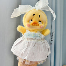 Load image into Gallery viewer, Clothes Only for Annoying Duck for Upset Duck Plush Series Gauzy Skirt Accessories Small Yellow Duck Doll Clothes
