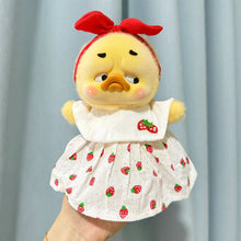 Load image into Gallery viewer, Clothes Only for Annoying Duck for Upset Duck Plush Series Gauzy Skirt Accessories Small Yellow Duck Doll Clothes
