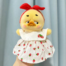 Load image into Gallery viewer, Clothes Only for Annoying Duck for Upset Duck Plush Series Gauzy Skirt Accessories Small Yellow Duck Doll Clothes
