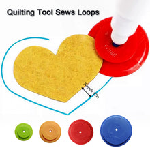 Load image into Gallery viewer, Quilting Tool Sew Part Wheel Fabric Diy Quilting Canvas Trace Wheel Sew Part Circle DIY Hand Making Tool
