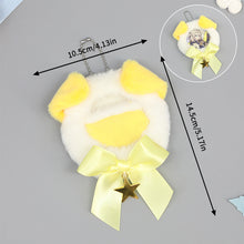 Load image into Gallery viewer, 58-75mm Bucci Bag Pendant Plush Bucci Set Gu Mei Cute Animal Mini Pain Bag Round Badge
