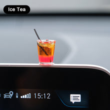 Load image into Gallery viewer, Car Decoration Mini Drink Cup Iced Americano Iced Black Tea Cute Car Console Decoration Mini Decoration
