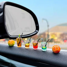 Load image into Gallery viewer, Car Decoration Mini Drink Cup Iced Americano Iced Black Tea Cute Car Console Decoration Mini Decoration
