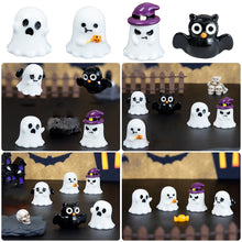 Load image into Gallery viewer, Micro Landscape Cartoon Halloween Wizard Pumpkin Little Ghost DIY Crystal Ball Ornament Accessories Mini Accessories
