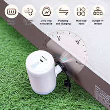 Load image into Gallery viewer, Wireless Charging Air Pump Portable Outdoor Camping Air Bed Inflatable Mini Electric Air Pump
