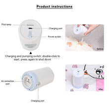 Load image into Gallery viewer, Wireless Charging Air Pump Portable Outdoor Camping Air Bed Inflatable Mini Electric Air Pump
