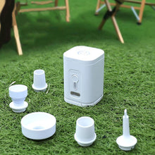 Load image into Gallery viewer, Wireless Charging Air Pump Portable Outdoor Camping Air Bed Inflatable Mini Electric Air Pump
