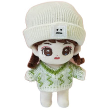Load image into Gallery viewer, 20CM Cotton Doll Rompers Cartoon Plush Doll Replacement Outfit Lolita Dress Playing House Accessories Mini Clothes
