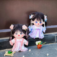 Load image into Gallery viewer, 20CM Cotton Doll Ancient Customs Cartoon Plush Doll Replacement Outfit Lolita Dress Playing House Accessories Mini Clothes

