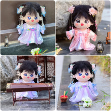 Load image into Gallery viewer, 20CM Cotton Doll Ancient Customs Cartoon Plush Doll Replacement Outfit Lolita Dress Playing House Accessories Mini Clothes
