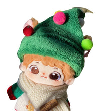 Load image into Gallery viewer, 20CM Cotton Doll Christmas Set Cartoon Plush Doll Replacement Outfit Lolita Dress Playing House Accessories Mini Clothes

